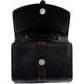 Nepal Organizer with flap open showing button closure