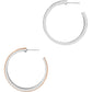 Neptune's Rings Duo Large Hoop Earrings