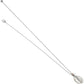 Neptune's Rings Oval Crystal Reversible Short Necklace