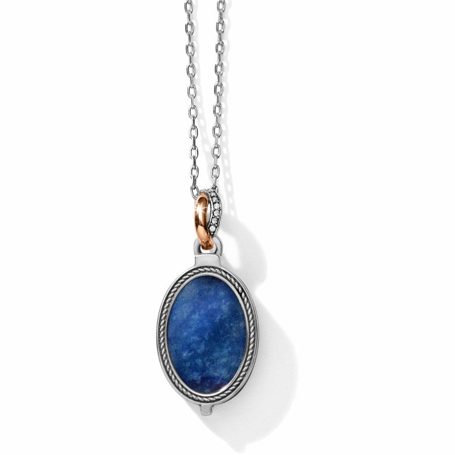 Neptune's Rings Oval Necklace Gift Set blue 4