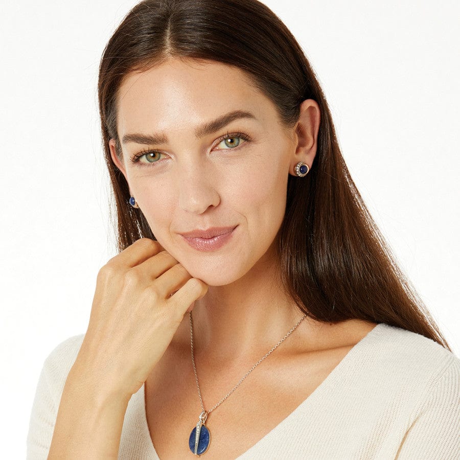 Neptune's Rings Oval Necklace Gift Set blue 6