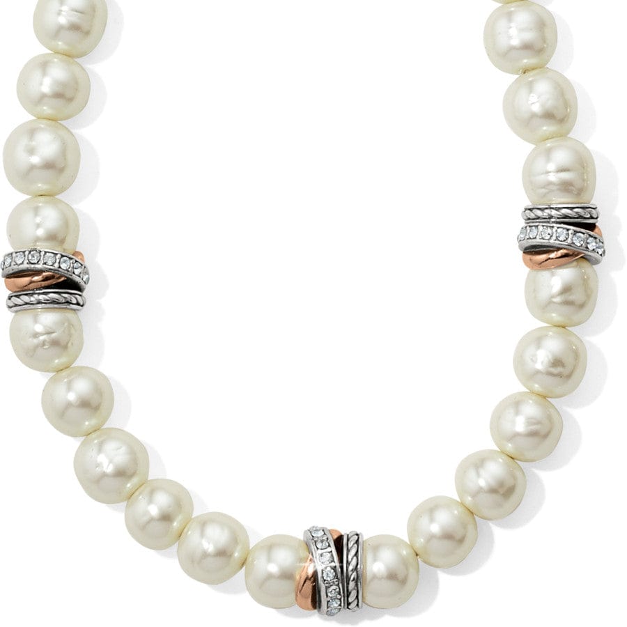 Neptune's Rings Pearl Short Necklace cream 1