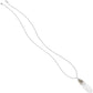 Neptune's Rings Pyramid Crystal Necklace