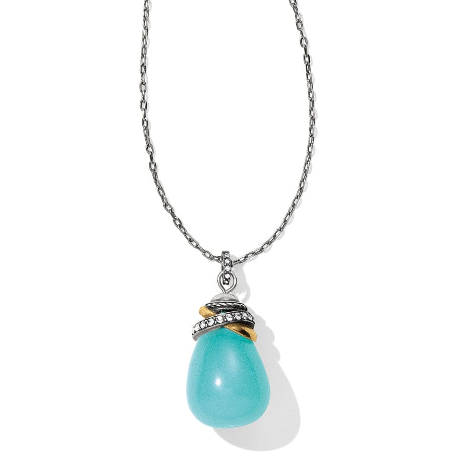 Neptune's Rings Quartz Stone Necklace