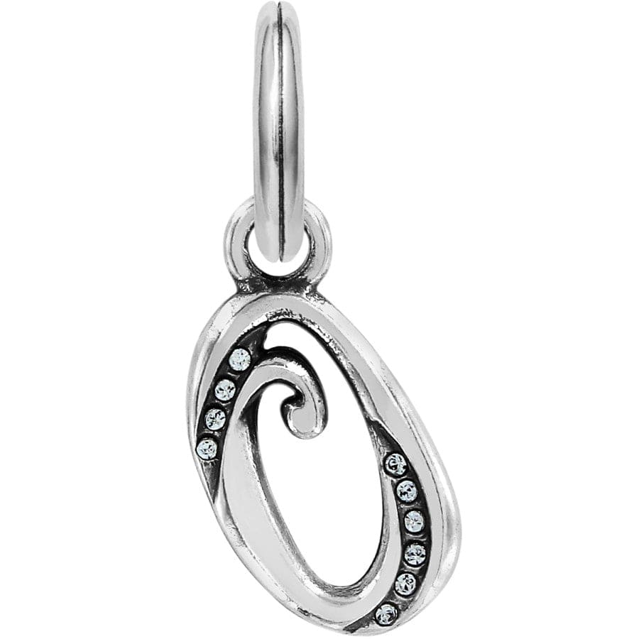 Number Charm silver 1