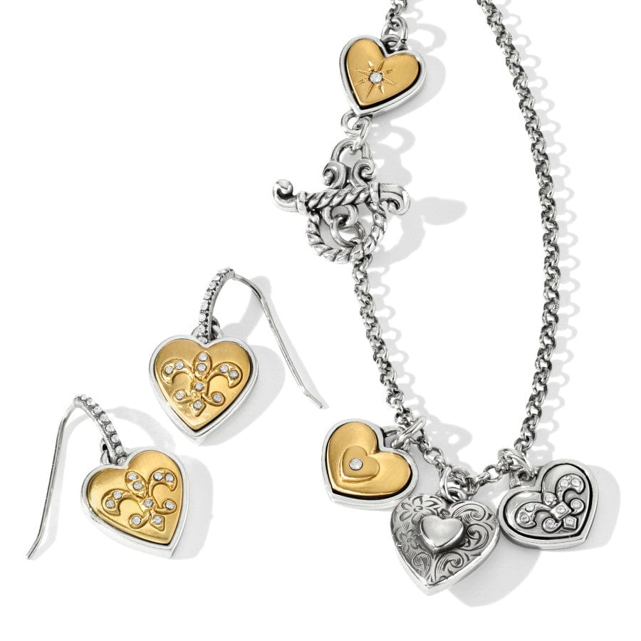 One Heart Jewelry Gift Set silver-gold 1