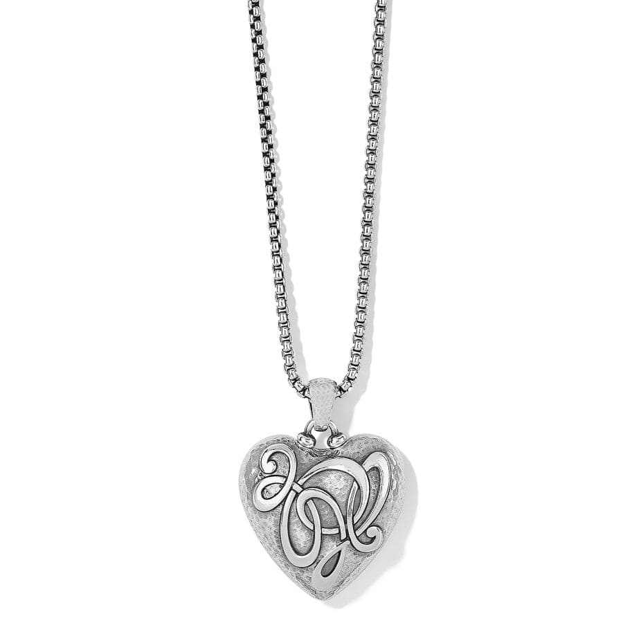 One Heart Pendant Necklace silver 1