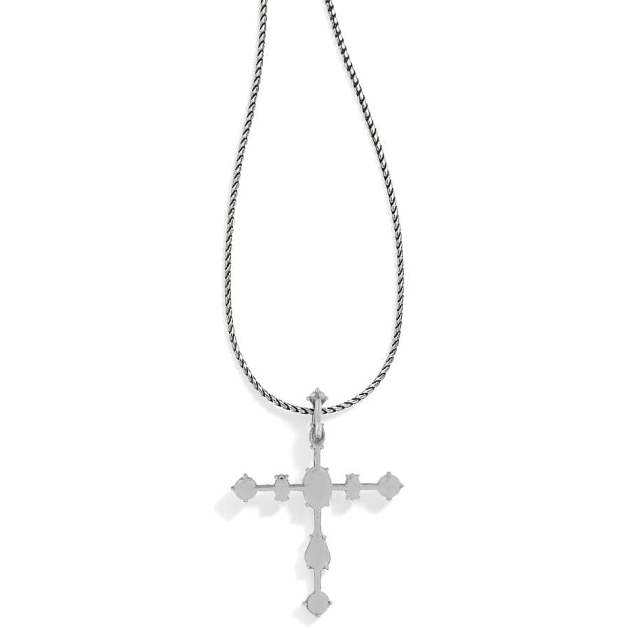 Brighton One Love Cross Necklace Pink