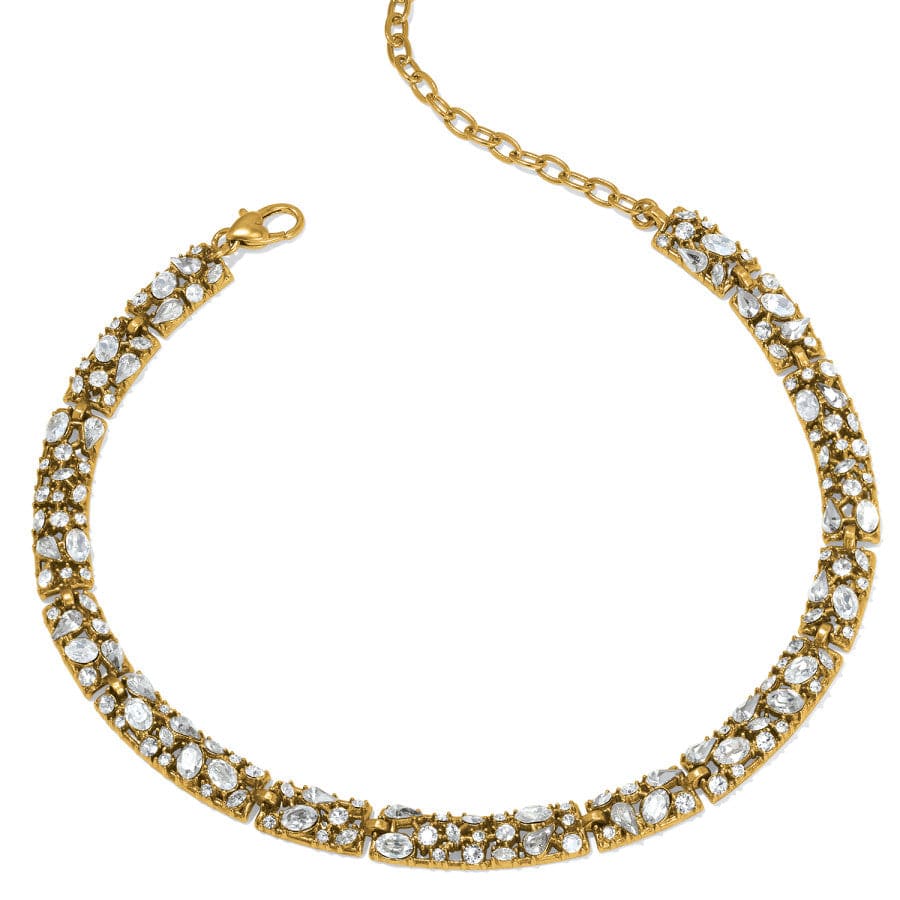 One Love Golden Collar Necklace gold 1