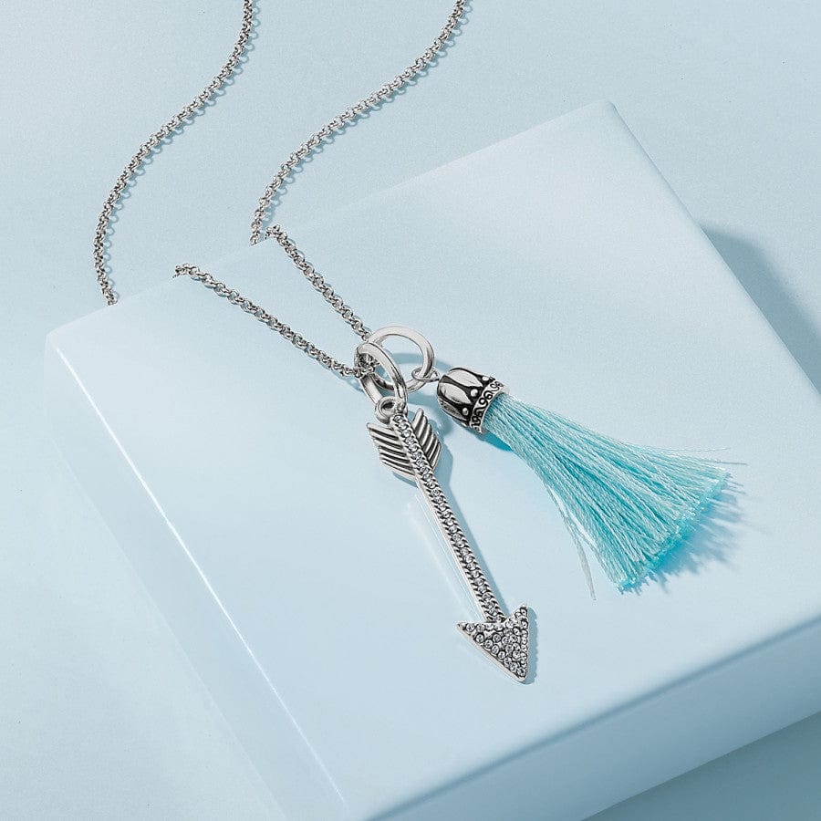 Own Your Journey Amulet Necklace Gift Set silver-aqua 1