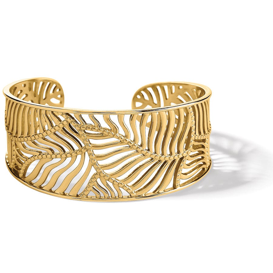 Palmetto Cuff Bracelet gold 1