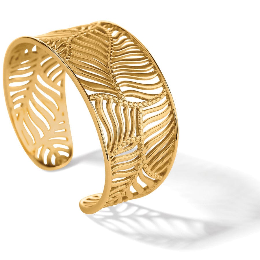 Palmetto Cuff Bracelet gold 9