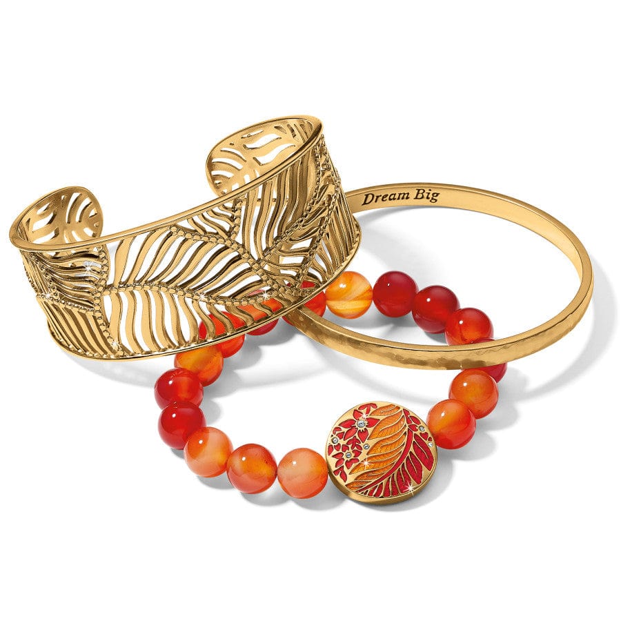 Palmetto Cuff Bracelet gold 10