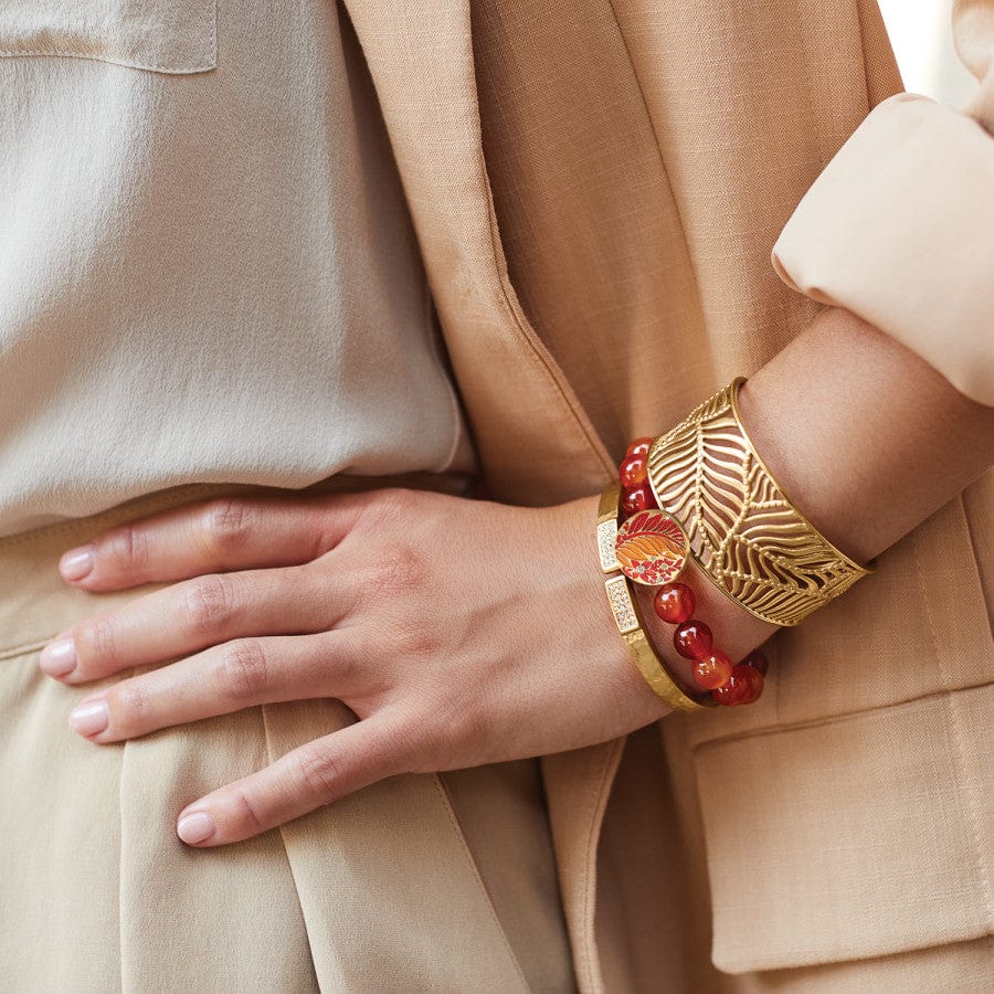 Palmetto Cuff Bracelet gold 12