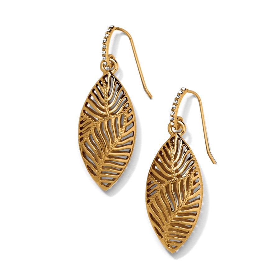 Palmetto French Wire Earrings gold 1