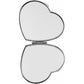 Paradise Cove Heart Compact Mirror