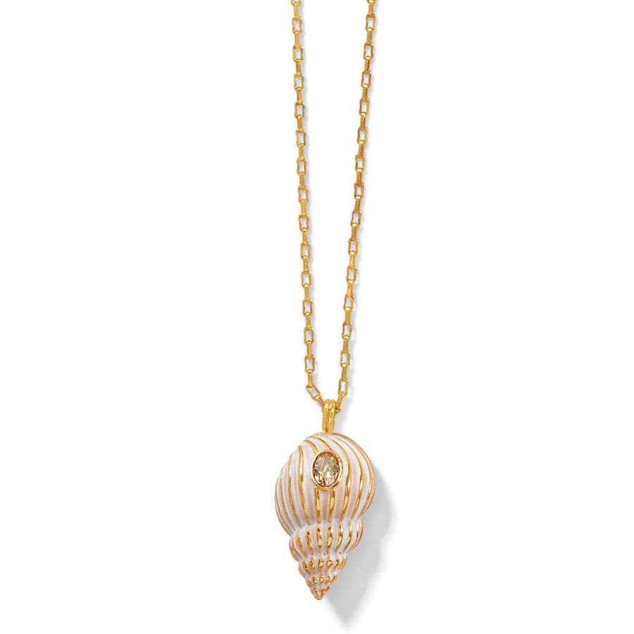 Paradise Cove Spiral Shell Necklace