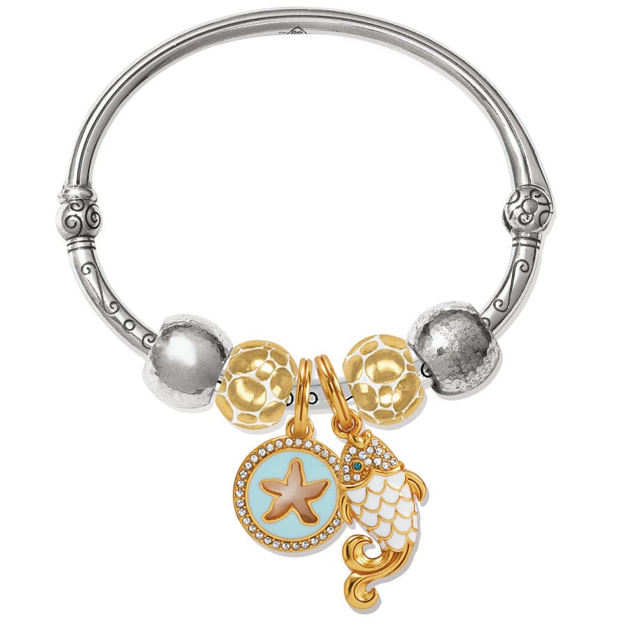 Paradise Starfish Charm Bracelet silver-gold 1