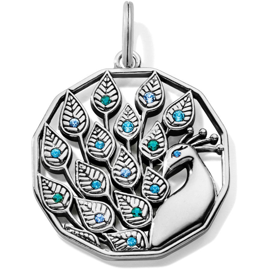 Peacock Amulet silver-multi 1