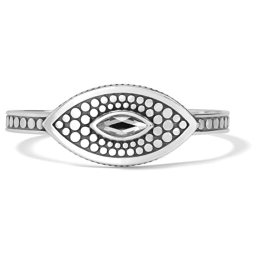 Pebble Disc Marquise Cuff Bracelet silver-silver-shade 1