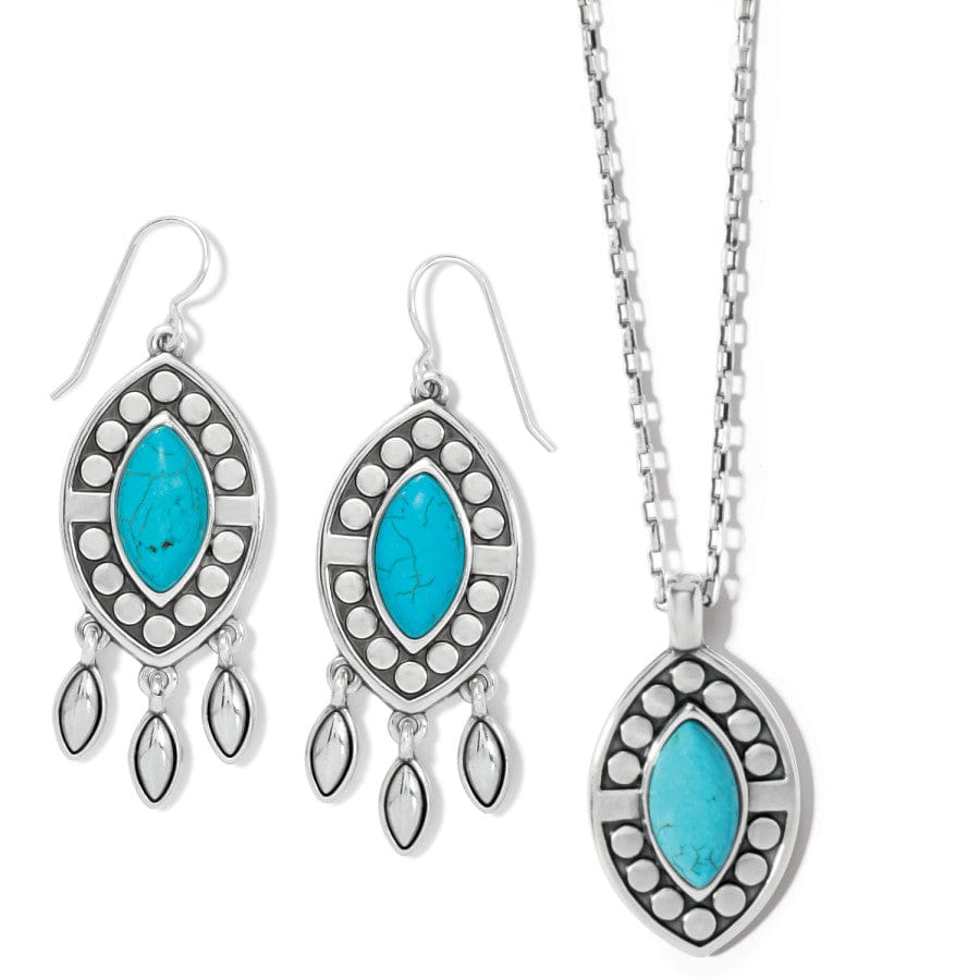 Pebble Dot Dream Gift Set silver-turquoise 1