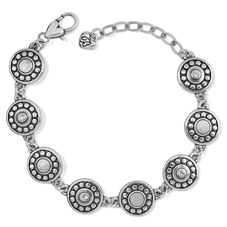 Pebble Dot Medali Bracelet silver 1