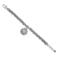 Pebble Dot Medali Chain Bracelet