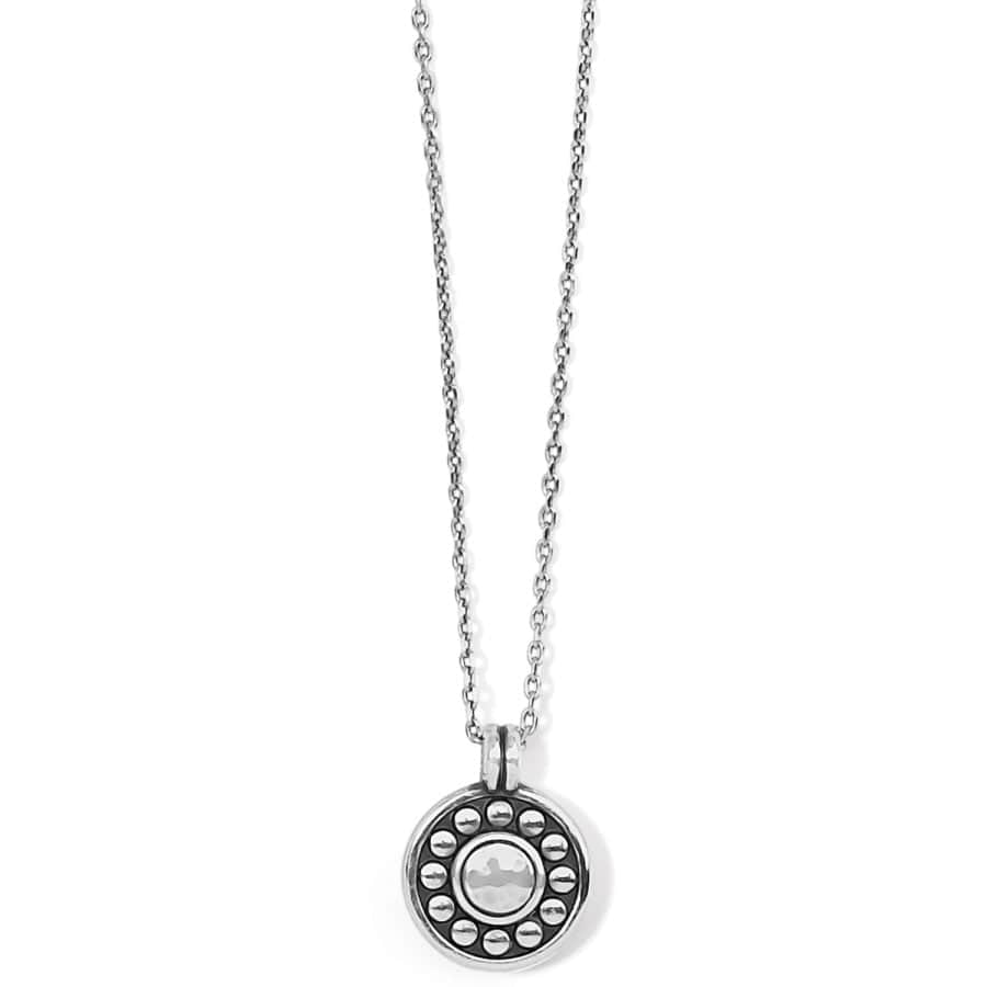 Pebble Dot Medali Petite Reversible Necklace december-zircon 26