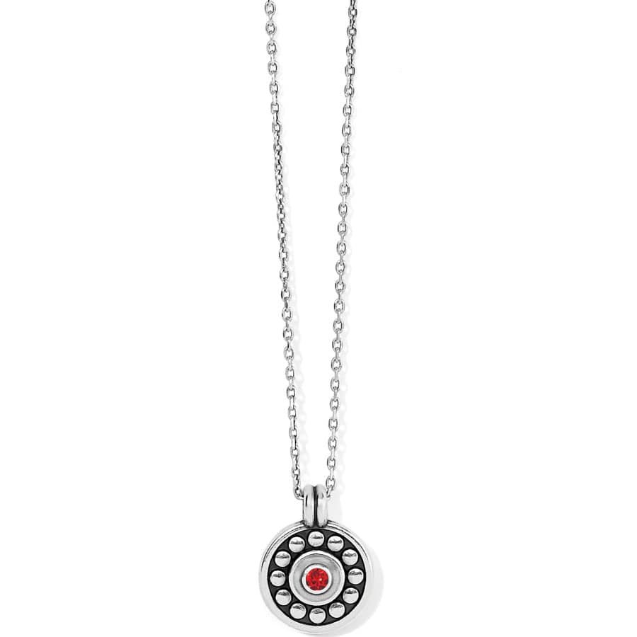 Pebble Dot Medali Petite Reversible Necklace july-light-siam 33