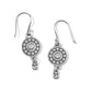 Pebble Dot Medali Reversible French Wire Earrings