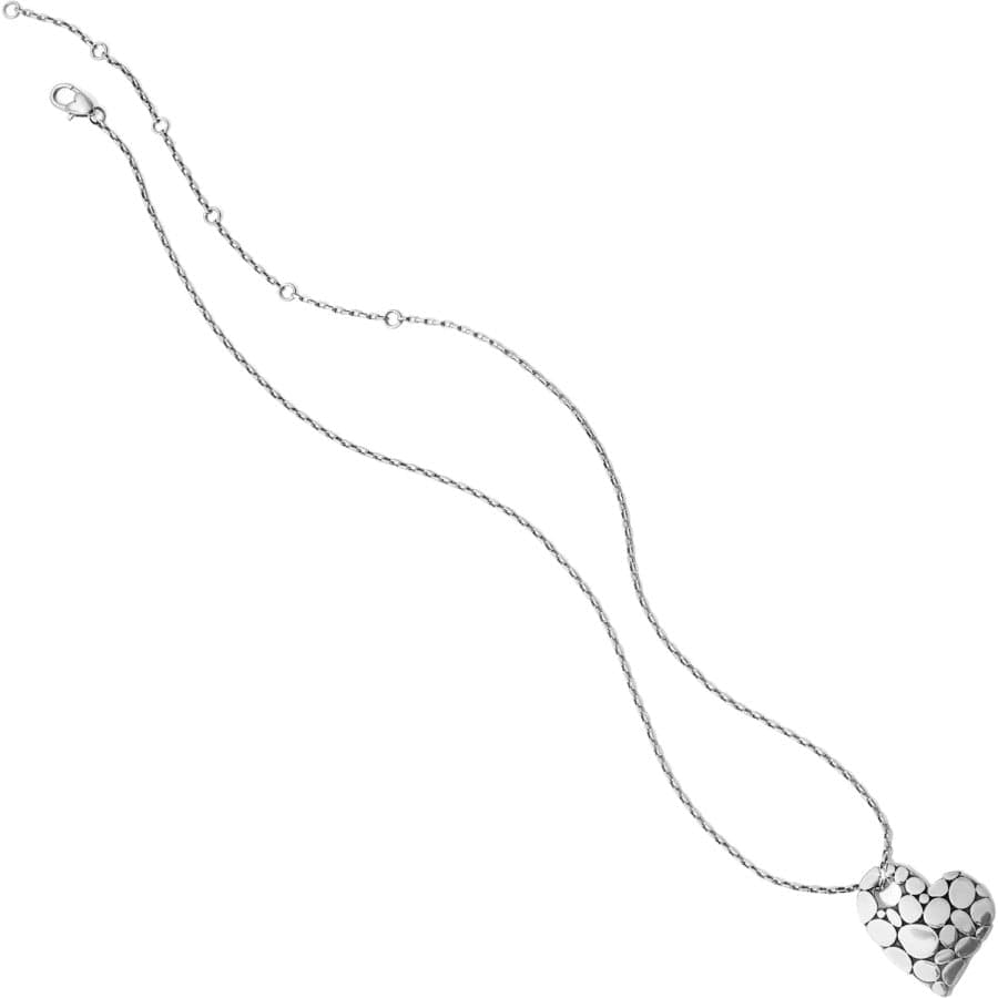 Pebble Heart Jewelry Gift Set silver 3