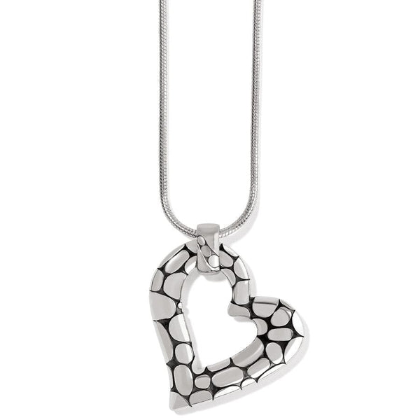Contempo Heart Badge Clip Necklace | Brighton Womens Necklaces ⋆ GSM  INMOBILIARIA