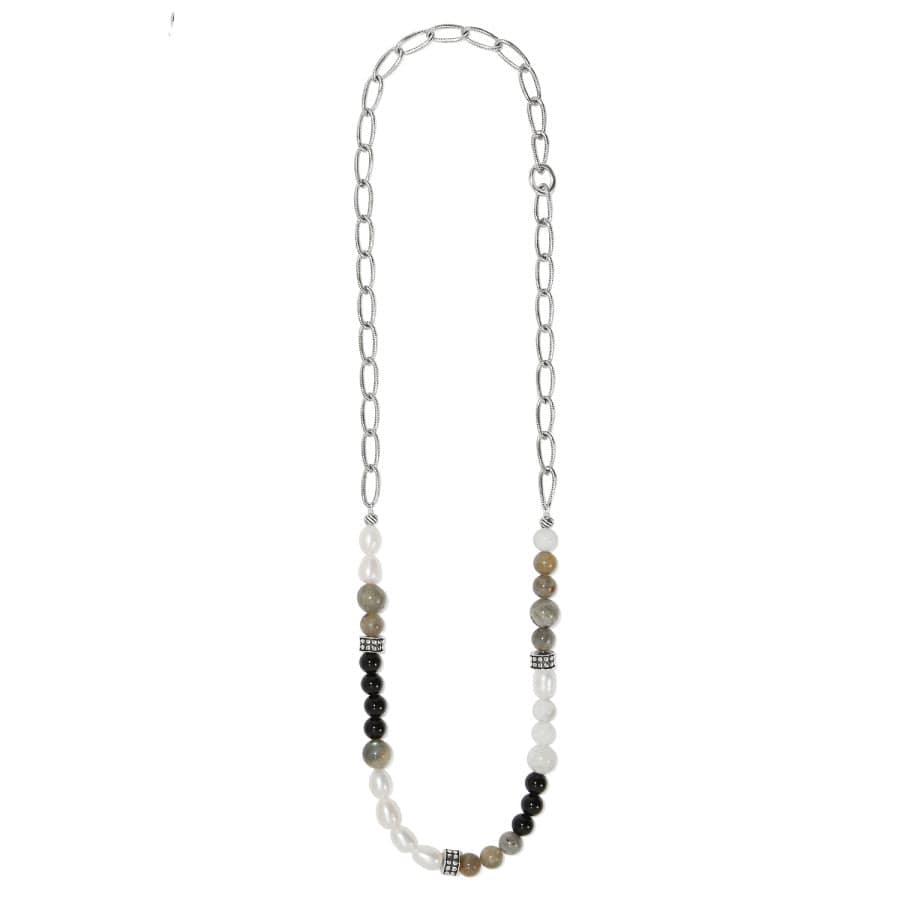 Pebble Luna Necklace silver 2