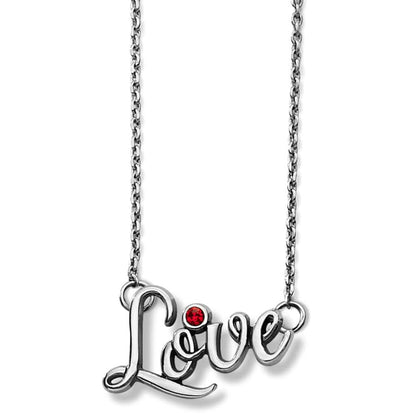 Penscript Love Necklace