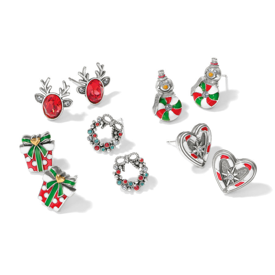 Peppermint Frost Post Earrings