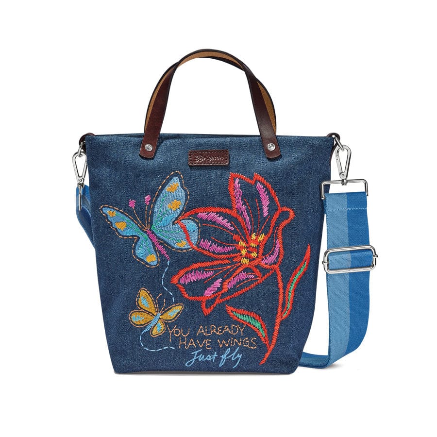 Petalwings Embroidered Medium Messenger Bag multi 1