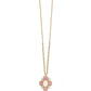 Pink Moon Pendant Long Necklace