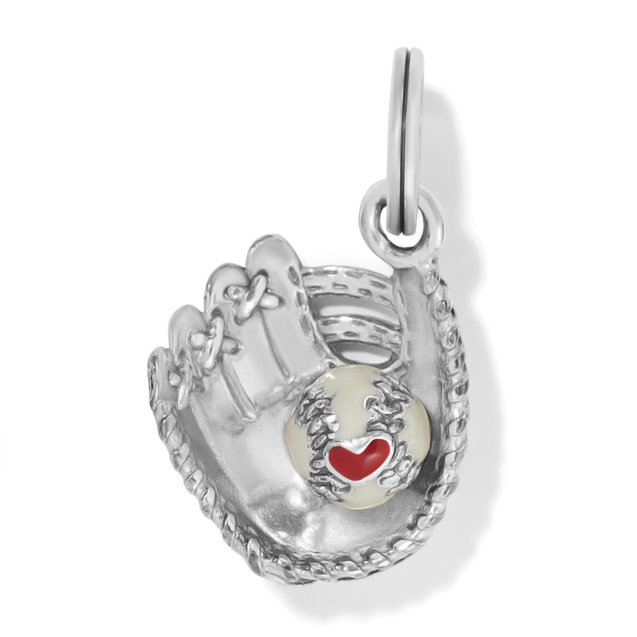 Play Ball Charm silver-whtie 1