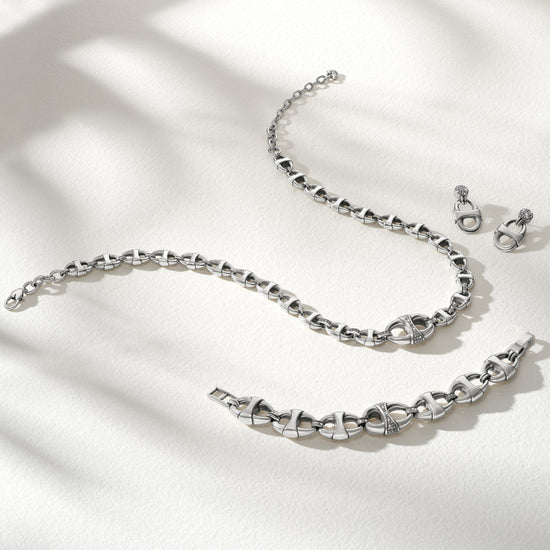 Portofino Beaded Bracelet White Jade