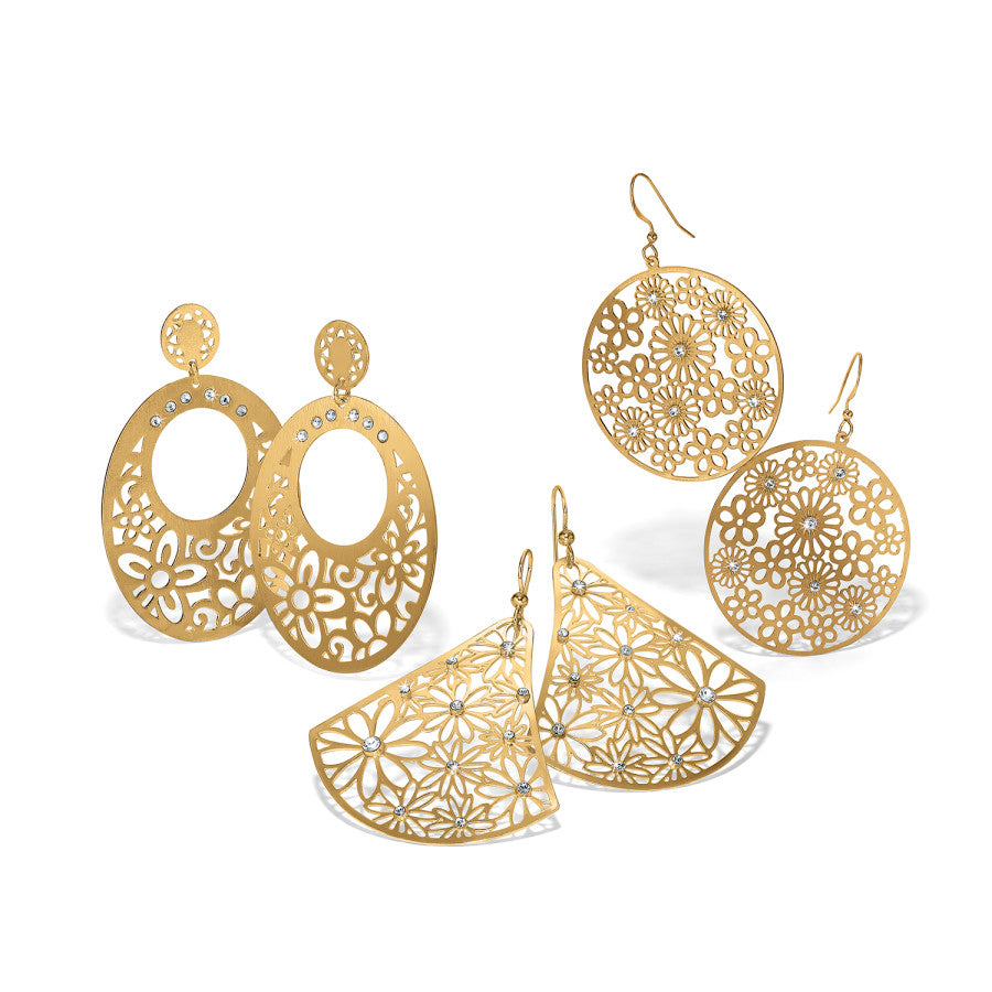 Posey Disc French Wire Earrings