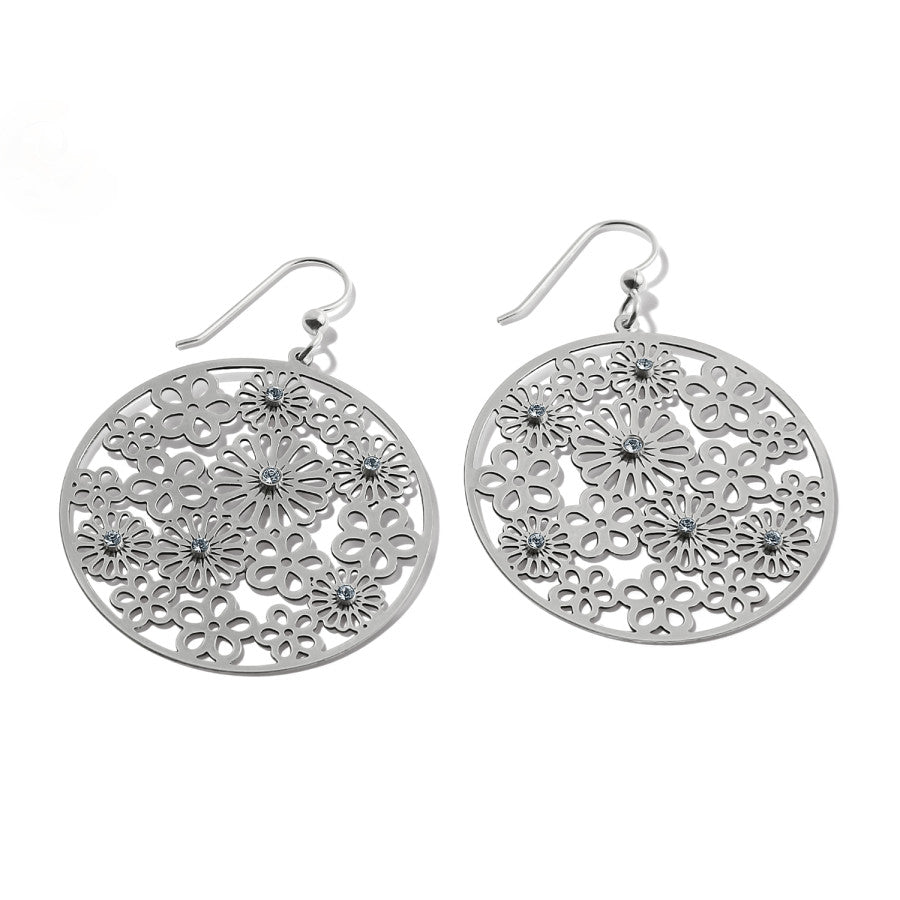 Posey Disc French Wire Earrings silver 6