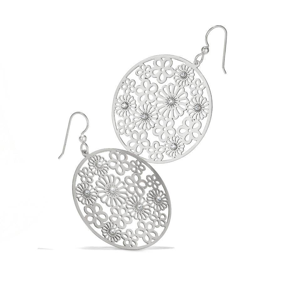 Posey Disc French Wire Earrings silver 7