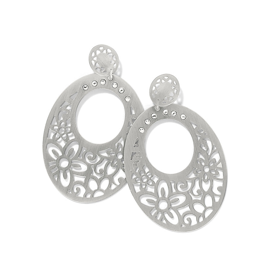 Posh Garden Post Drop Earrings silver 4