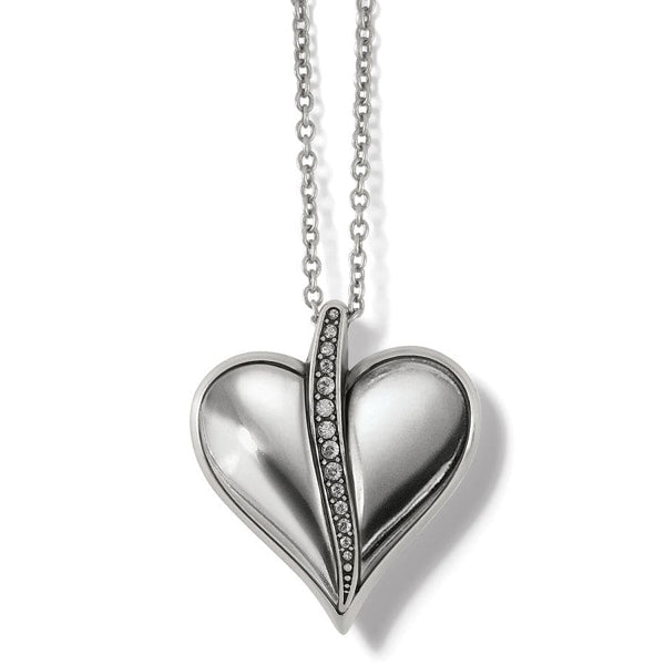 Brighton | Jewelry | Brighton Retired Rare Bellismo Basket Weave Heart  Pendant Necklace | Poshmark