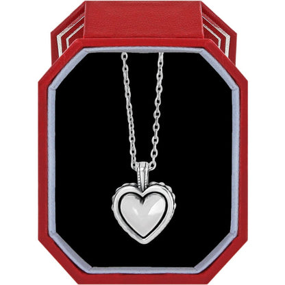 Pretty Tough Bold Heart Petite Necklace Gift Box