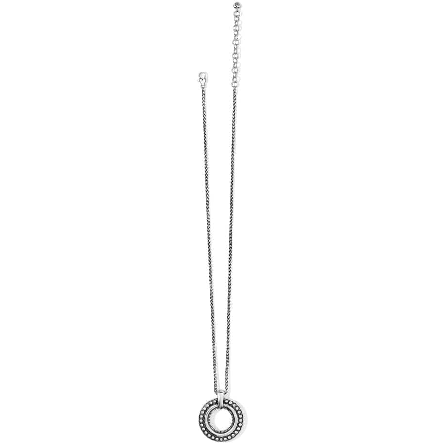 Pretty Tough Bold Ring Dot Necklace silver 2