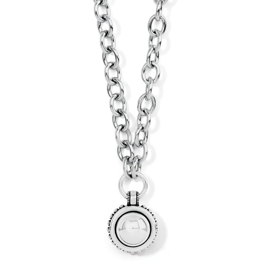 Pretty Tough Bold Stud Necklace silver 1