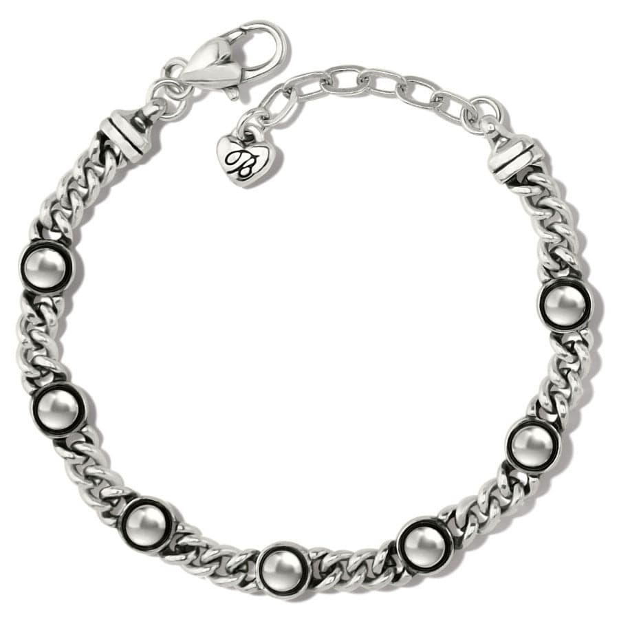 Pretty Tough Chain Bracelet silver-black 1