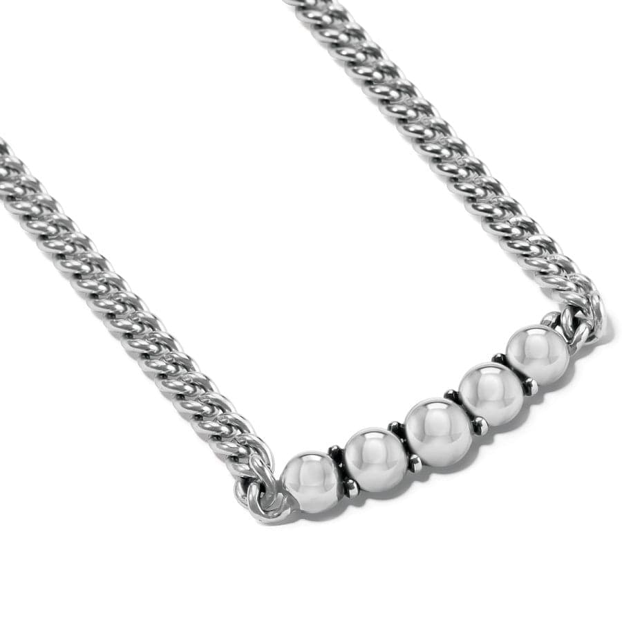 Pretty Tough Chain Collar Necklace silver 3