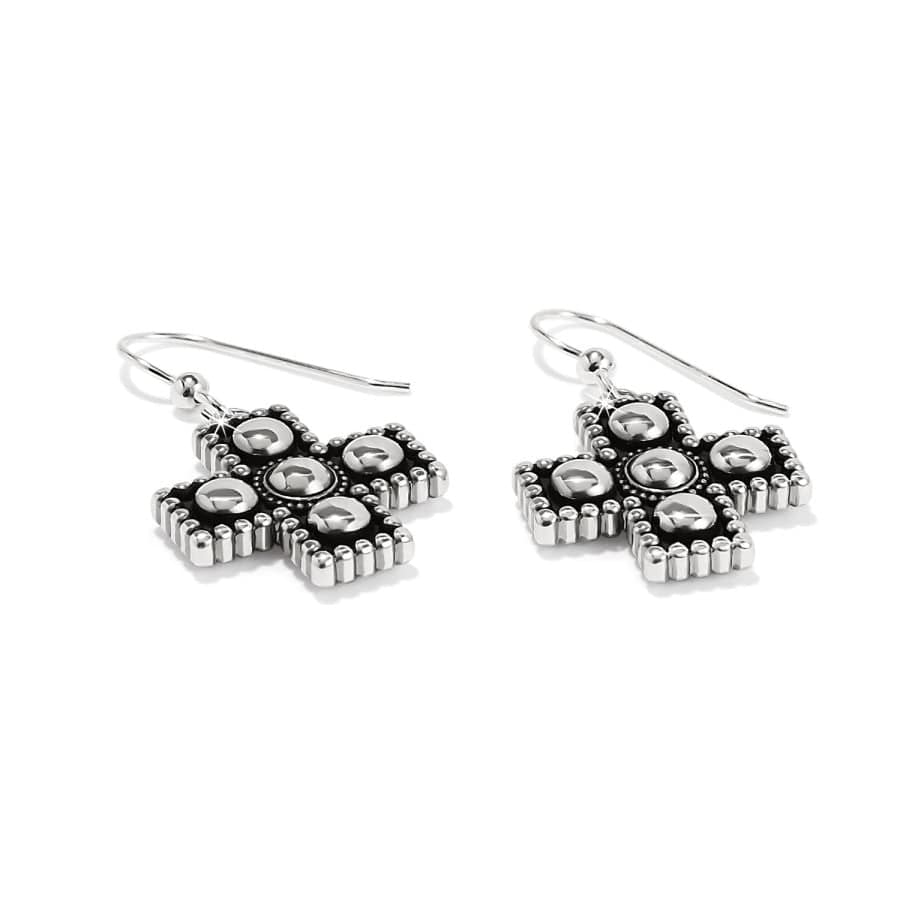 Pretty Tough Small Cross Earrings silver 2